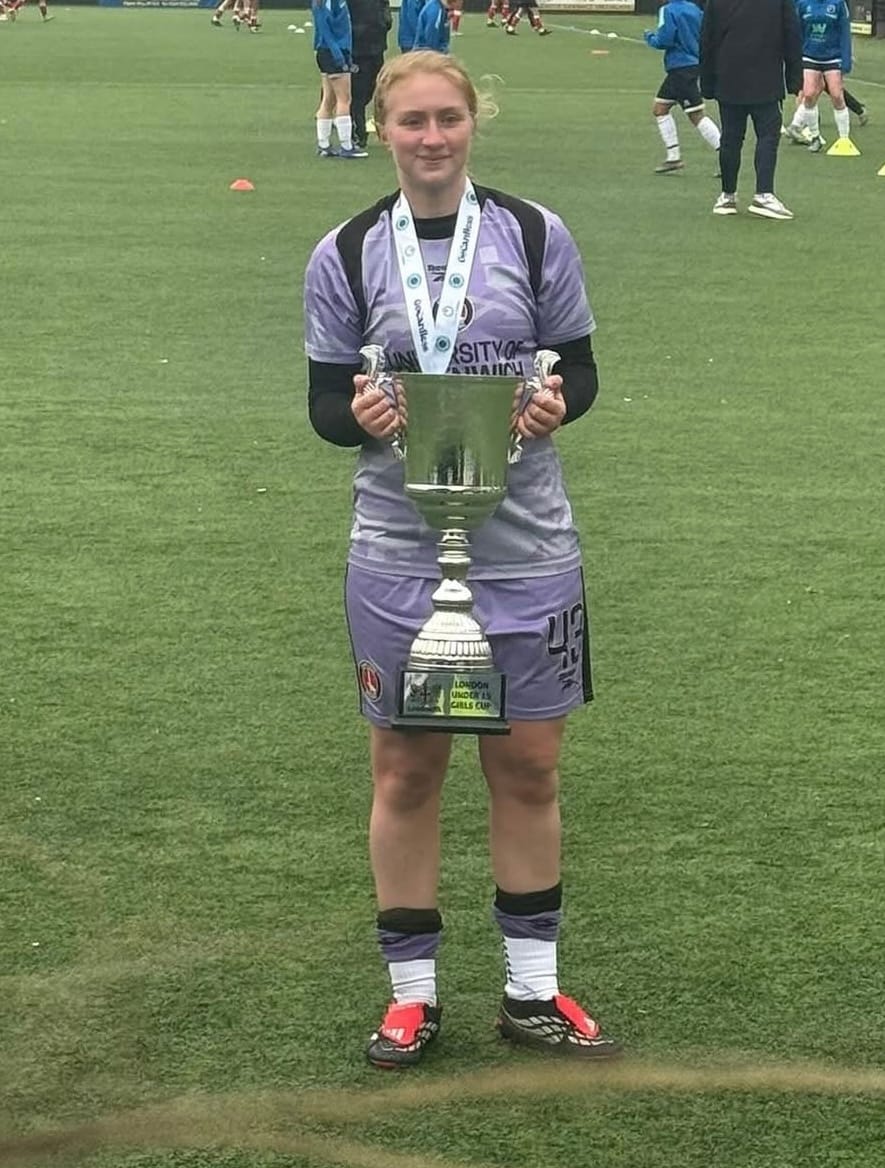 Amelia Christmas, signed for Charlton Athletic Ladies