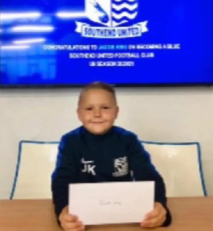 Jacob Keig, signed for Southend United